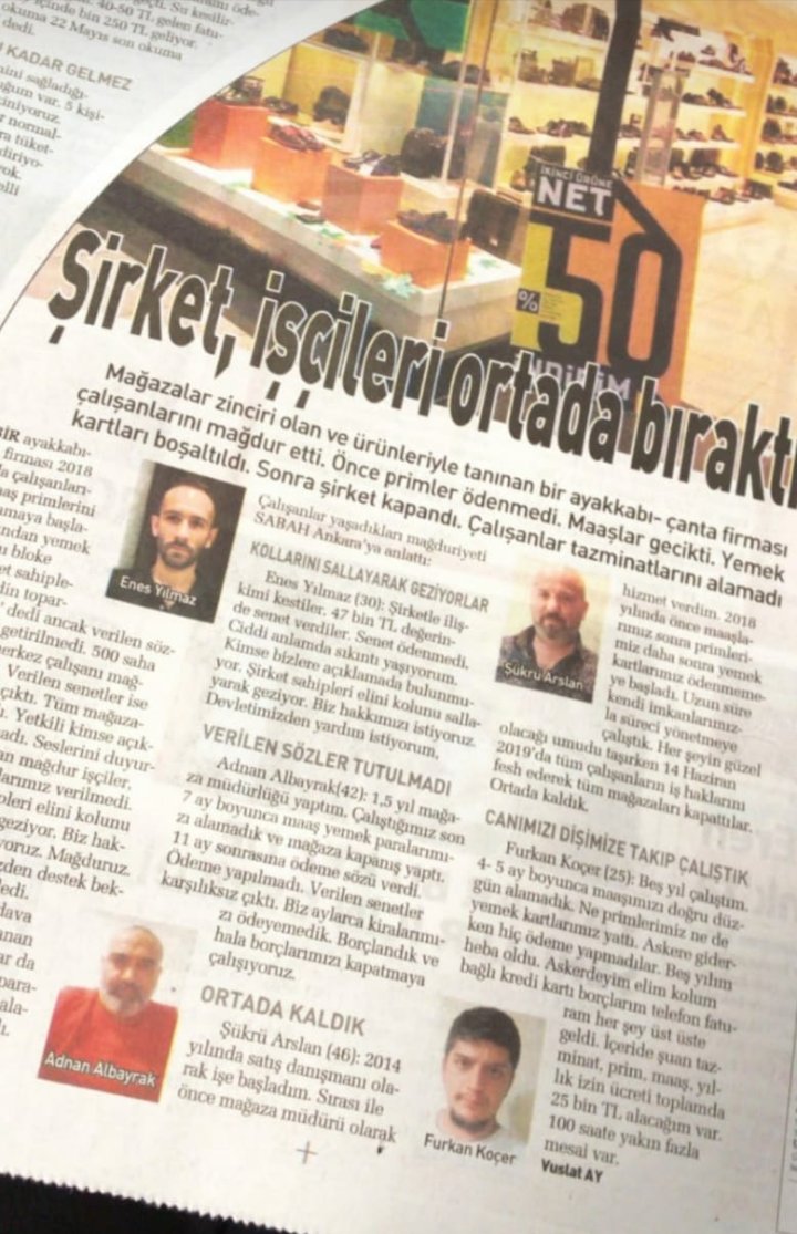 Ailemin rızkını ver bana 
İnciDeri Mağdurları
<a href="/DrSinanOgan/">Dr. Sinan Oğan</a> <a href="/komsufirinda/">Komşufırın</a> <a href="/OzturkSemih/">Semih Öztürk</a> <a href="/EremSenturk/">Erem Şentürk</a> @bernalacin35 <a href="/eczozgurozel/">Özgür Özel</a> <a href="/cuneytozdemir/">cüneyt özdemir</a> <a href="/EbruBaki/">Ebru Baki</a> <a href="/Umut_Sendikasi/">UMUT-SEN</a> <a href="/amberinzaman/">Amberin Zaman</a> <a href="/c_ahmethoca/">Cübbeli Ahmet Hoca</a>