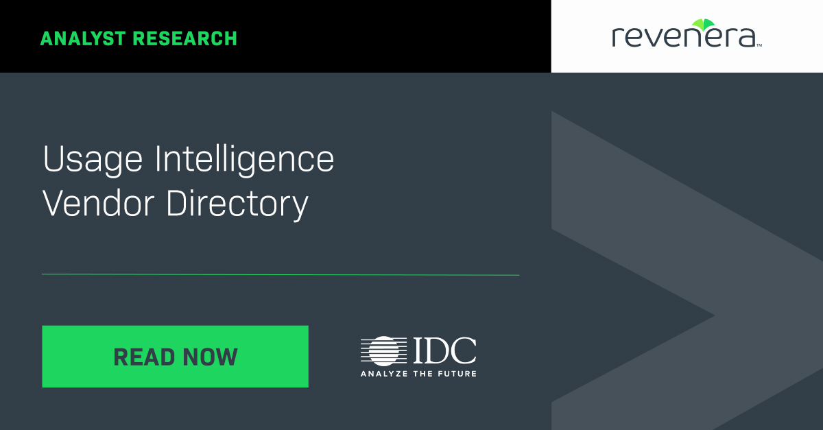 GetRevenera's tweet photo. The Usage Intelligence and Monetization Vendor Directory is an independent analysis by IDC of vendors that help you transform software usage data into opportunity. Download excerpts of the Directory now.
#softwaremonetization #softwareusage
https://t.co/SpG0ITUHbN https://t.co/wLIDUAlku2