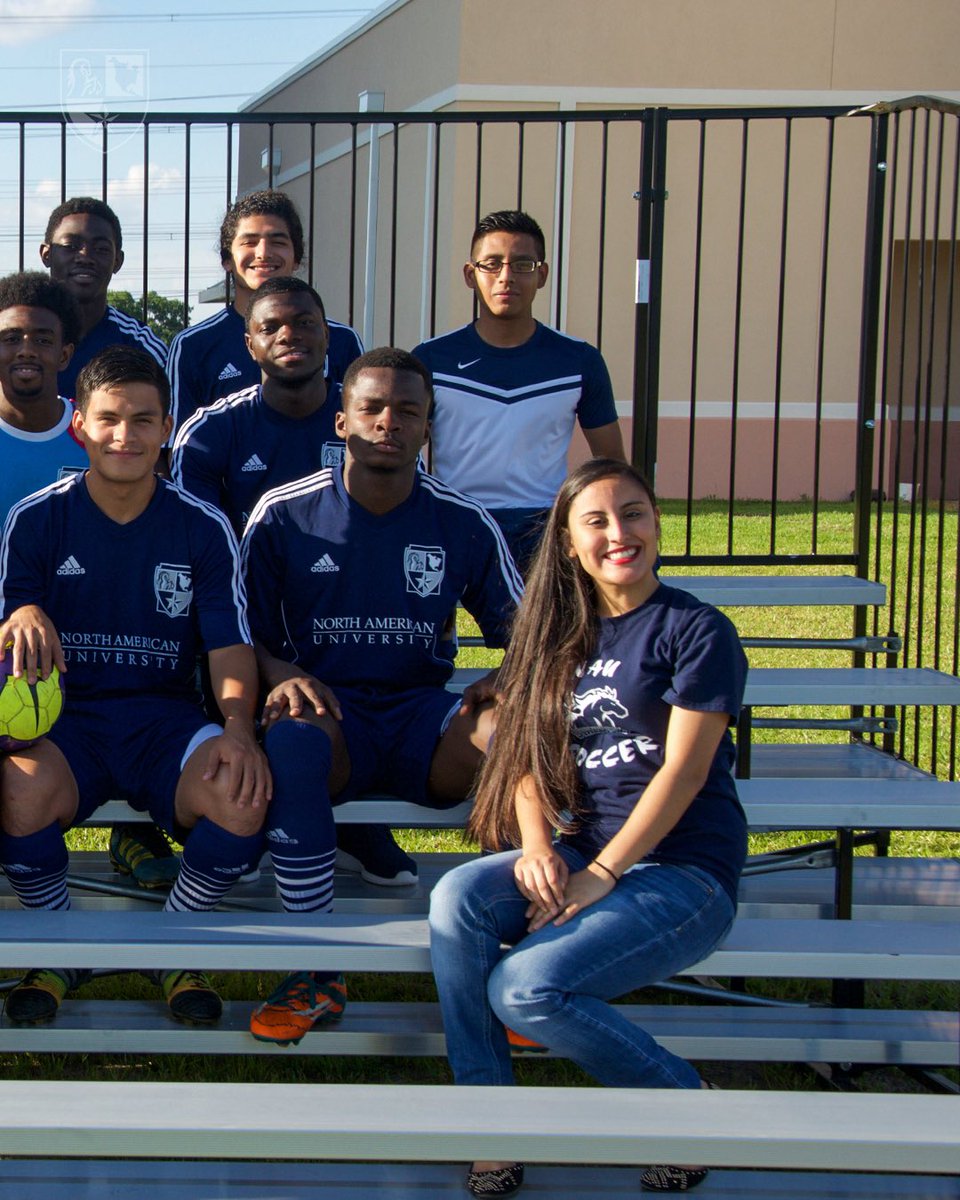 NorthAmericanU's tweet photo. Throwback Thursday to our 2015 Stallions Soccer Team. How time flies! Are you hoping to be back on campus soon? 

#northamericanu #naustallions #throwbackthursday https://t.co/pwXVk4cfTQ