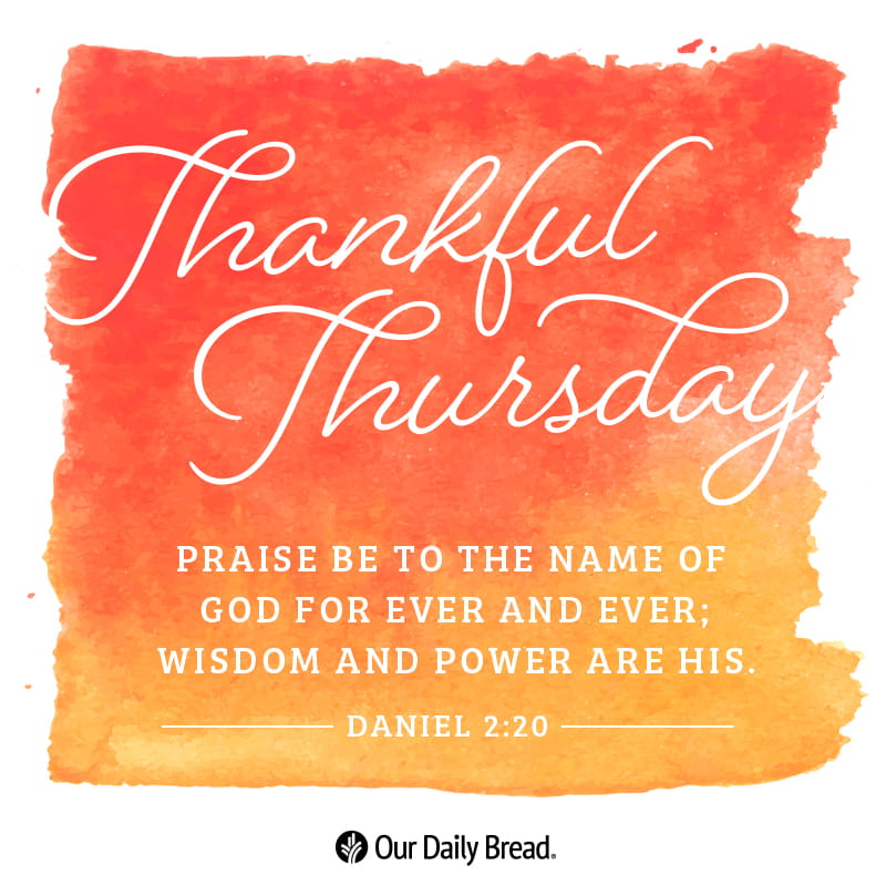 ourdailybread's tweet photo. What are you praising God for today? #ThankfulThursday⠀
⠀
#OurDailyBread #thankful #grateful #gratitude #thankyoujesus #appreciative #givethanksdaily #givethanksinallthings https://t.co/fE9g38vtFx