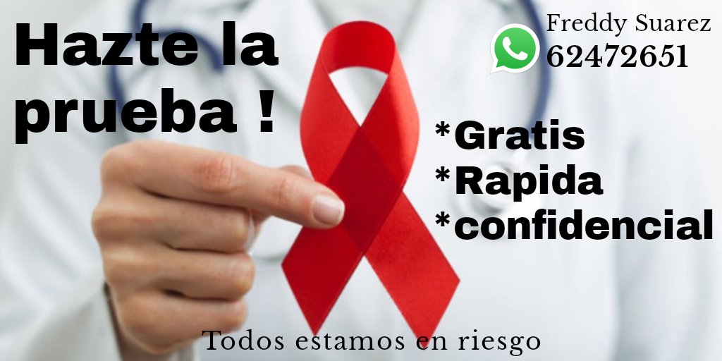 freddysuarez202's tweet photo. Estamos realizando pruebas de VIH gratuitas!. Apoya esta labor dándole #retwet y que todos puedan disfrutar de este servicio gratuito en Panamá. https://t.co/kpoZrCGEze