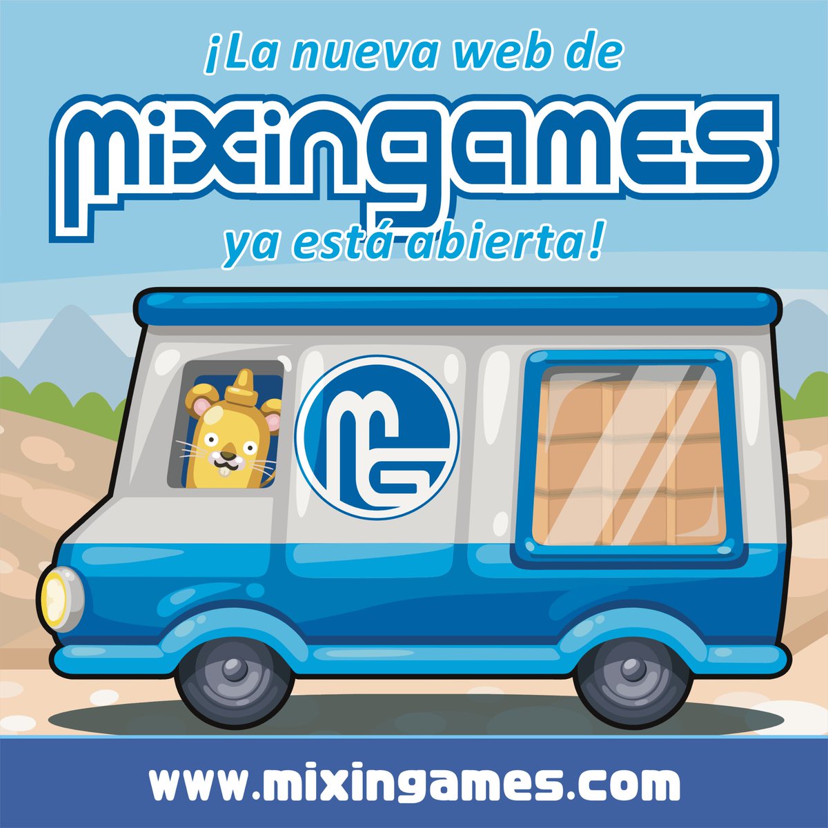 mixinjuegos's tweet photo. ¡Atención, atención! ¡La renovada web de MixinGames ya está activa!
Últimas noticias, archivos de descarga... ¡y tienda online con complementos exclusivos!
¿A qué esperáis? ¡Visitad https://t.co/uRJfvKSGQY y decidnos lo que os ha parecido! 😊
#MixinGames #juegosdemesa #boardgames https://t.co/T1nN8UhTeL
