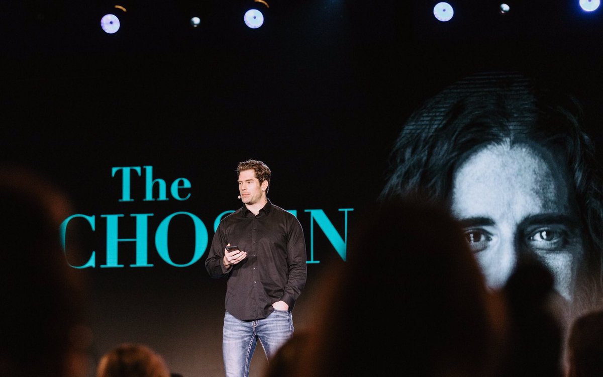 JoshMShep's tweet photo. Rumor going around that THE CHOSEN, indie TV series on life of Christ with ~50 million views, officially heading into production on season 2

Show creator Dallas Jenkins speaks to backers 8:30 ET tonite-
YouTube link: https://t.co/JSLaKbv165

Via Facebook: https://t.co/usbm88aZoQ https://t.co/p4d1hj4Qpe