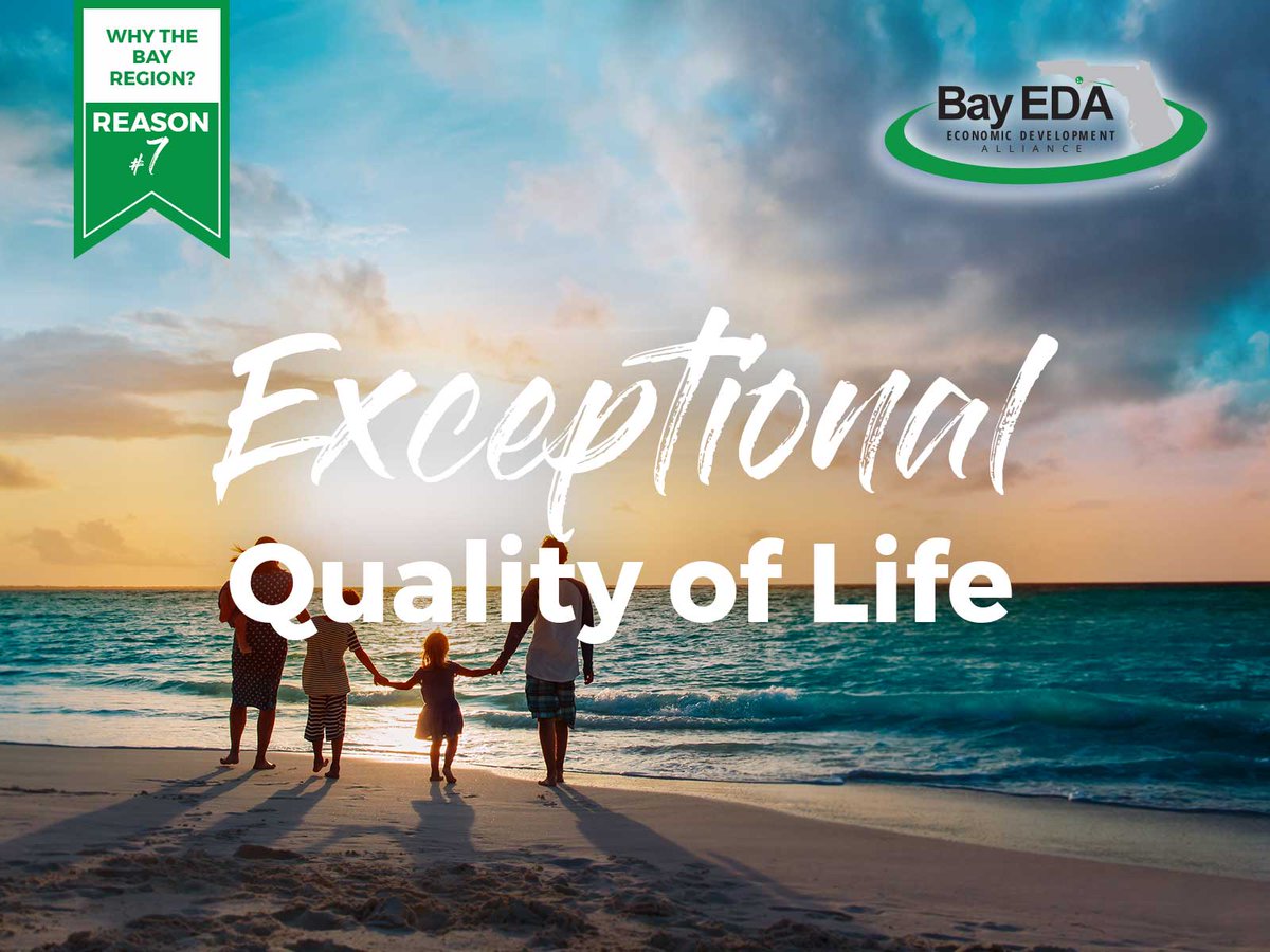 BayEDA's tweet photo. Sun, sand, symphony, great schools and a spirit of entrepreneurship. Combined, they underscore the exceptional quality of life enjoyed throughout the Bay area.

Learn more: https://t.co/y7b9ZBfOja

#bayeda #baycountyfl #qualityoflife #850strong https://t.co/4SHiSyxpLj