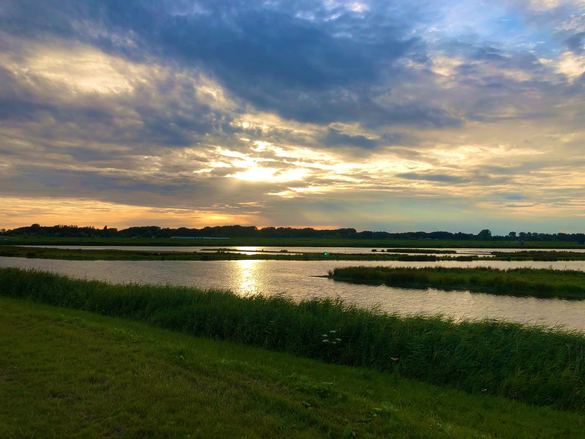 Na een frustrerende dag niets beter dan even uitrazen langs de Rotte.