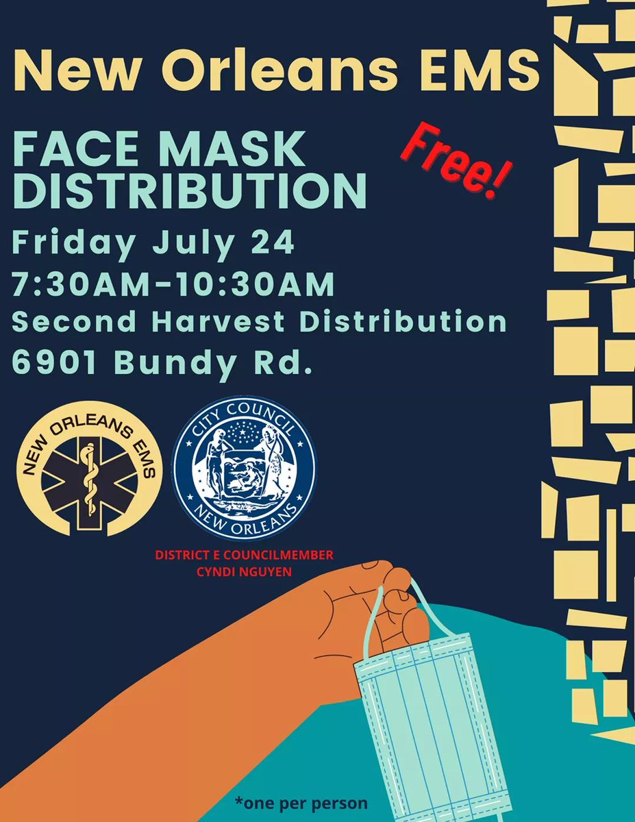 New Orleans EMS tweet media