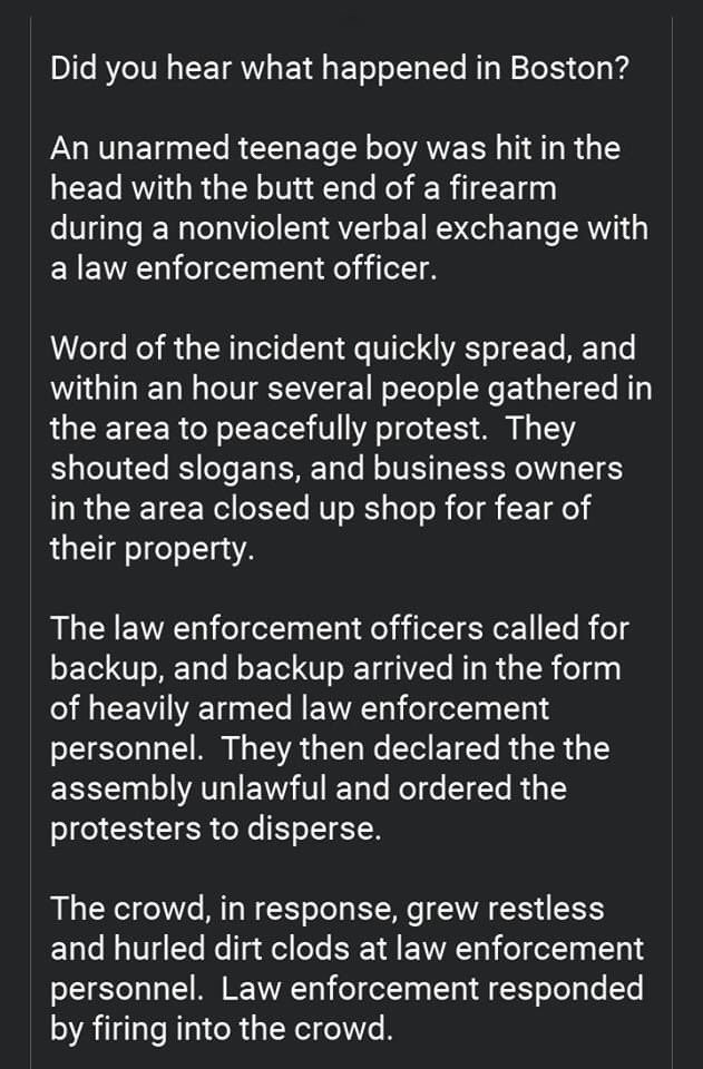 kairielVT's tweet photo. @ACLU Did you hear what happened in Boston? https://t.co/XMm2roB5gq