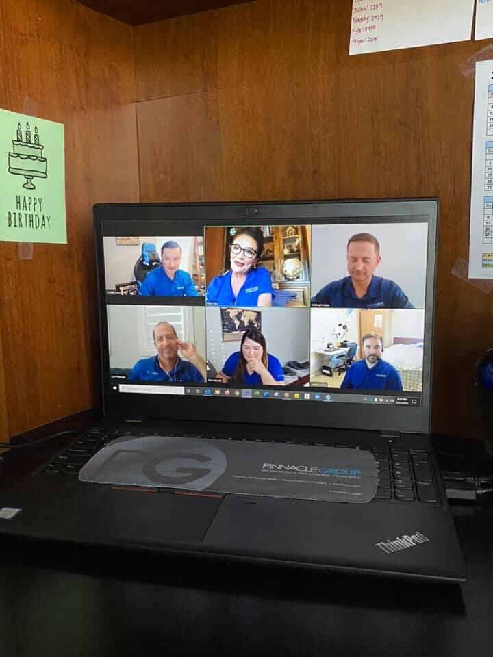 PinnacleHQ's tweet image. That’s a Wrap! Tonight, our executive team hosted our first ever virtual global kickoff and it was awesome! #pinnaclegroup #iampinnacle #pgstrong #teamwork #culture #family