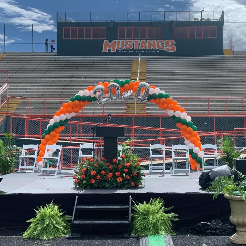 JohnKniseleyII's tweet photo. Good luck to the Mustang 2020 graduates. I wish you the best in all your future endeavors! @Activities_MHS @MHSsportszone @DuvalSchools https://t.co/RaAlLtqSbr