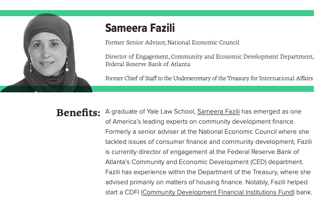 For the position of SBA Administrator, Data for Progress recommends Rep. and former small businessman  @MarkPocan, pro-coop Jackson Mayor  @ChokweALumumba, Federal Reserve of Atlanta president  @RaphaelBostic, and former NEC advisor and community development expert  @SameeraFazili.