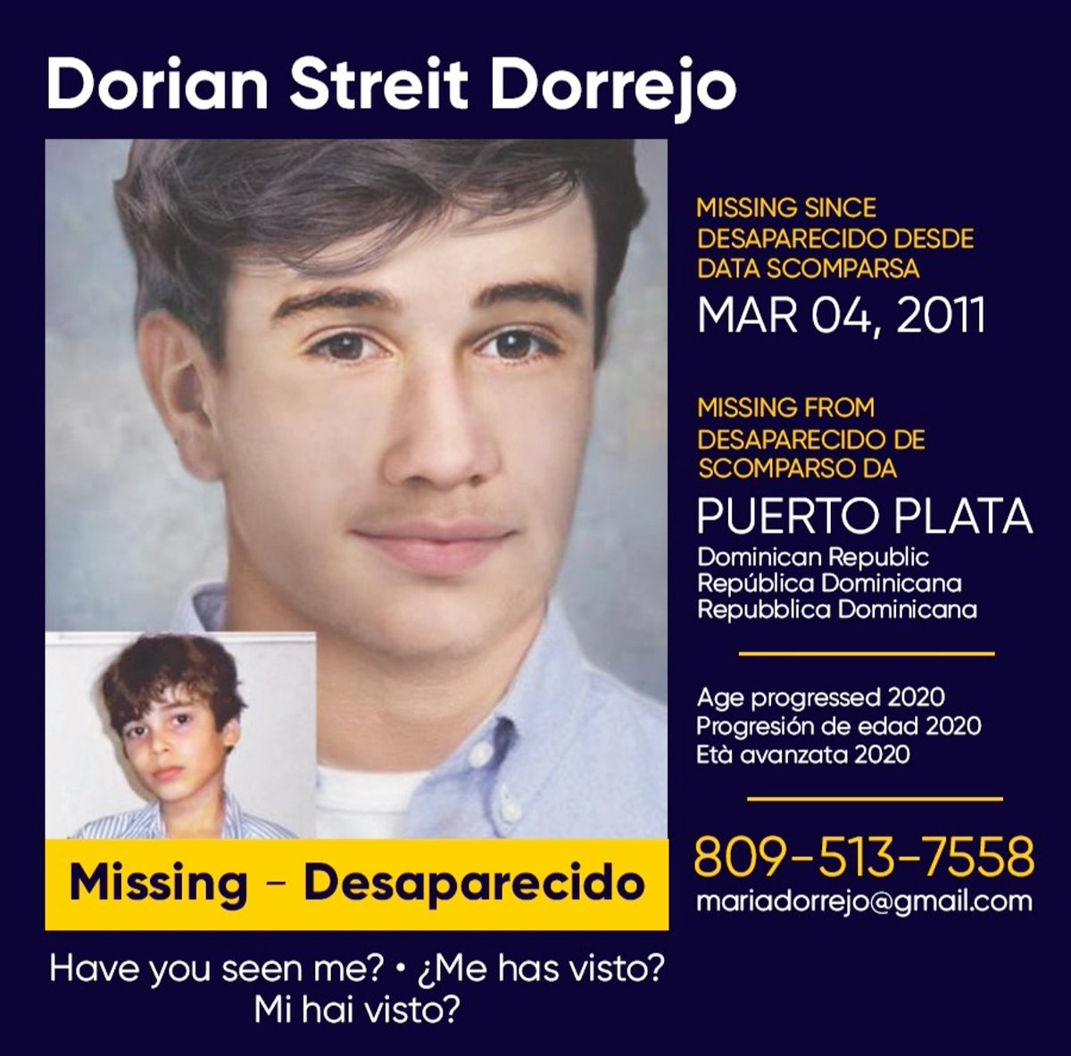 DorrejoMaria's tweet photo. Espero en este nuevo gobierno encontrar a mi hijo Dorian, Dios mediante  @luisabinader https://t.co/kVD6DF3gQp