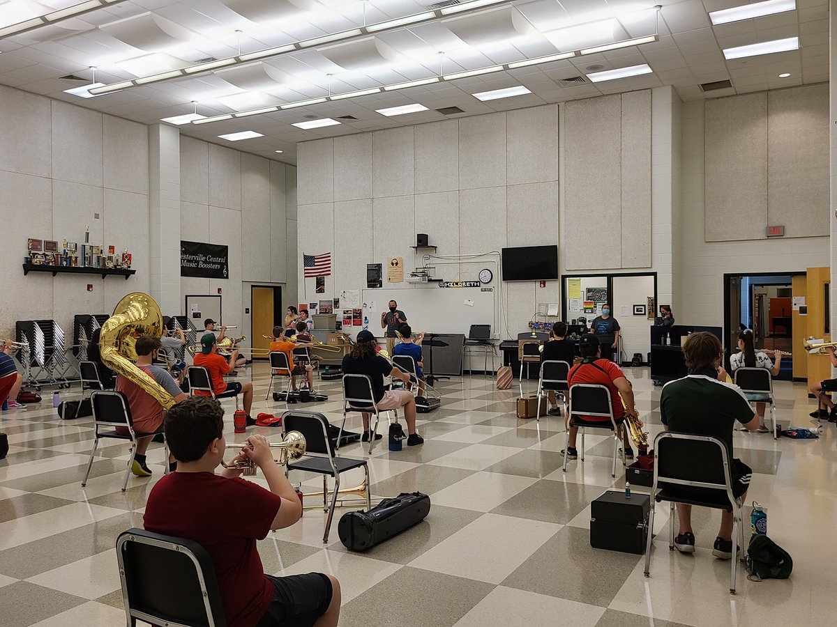 A great week of pre camp so far!!  Little different this year, but we are grateful to be making music together!!