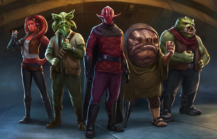 The Crimson Corsair, Sidon Ithano, and his merry band of pirates. Whether they're hunting treasure or flying with the Resistance over Exegol, a day in their lives is never dull.