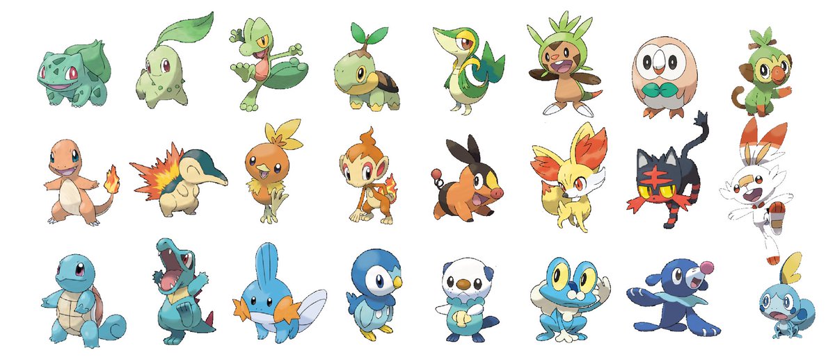 Z_ninetales's tweet photo. you have to choose 1 (ONE) starter out of them all.... who you got? https://t.co/f6BiYCMblH
