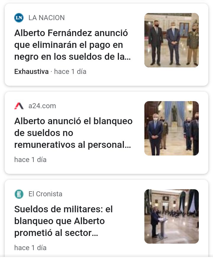 PDCdeArgentina's tweet photo. Celebramos q @alferdez anunciara la regularización de la parte del salario q los militares cobran en negro

Proponemos q se extienda la medida a todos los q perciben componentes no remunerativos

El #TrabajoEnNegro es parte de la inseguridad jurídica q condiciona el desarrollo 🇦🇷 https://t.co/H5zyUme60A