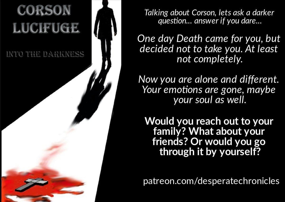 desperatechron's tweet photo. #desperatechronicles #corsonlucifuge #vampire #crazy #religiousfanatics #amwritingfantasy #amwriting #writingcommunity #writerscommunity #booklover #writing #writer #lackofemotions #cannotfeelanything #whatami https://t.co/PoAJyAkmoM