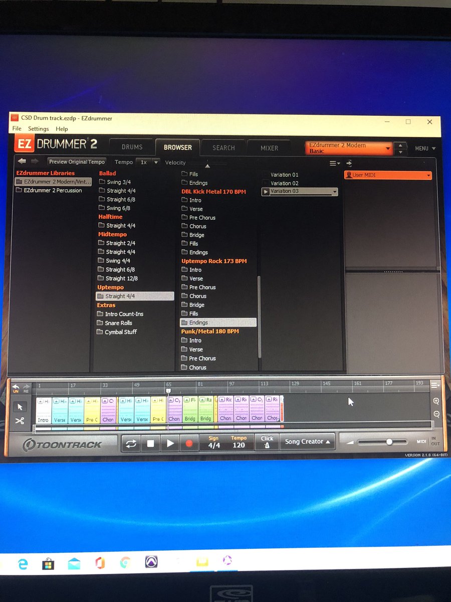 robinbrockrocks's tweet image. Working on some new music. #ezdrummer rocks! #songwriter #Inspiration #cuzgirlsrock