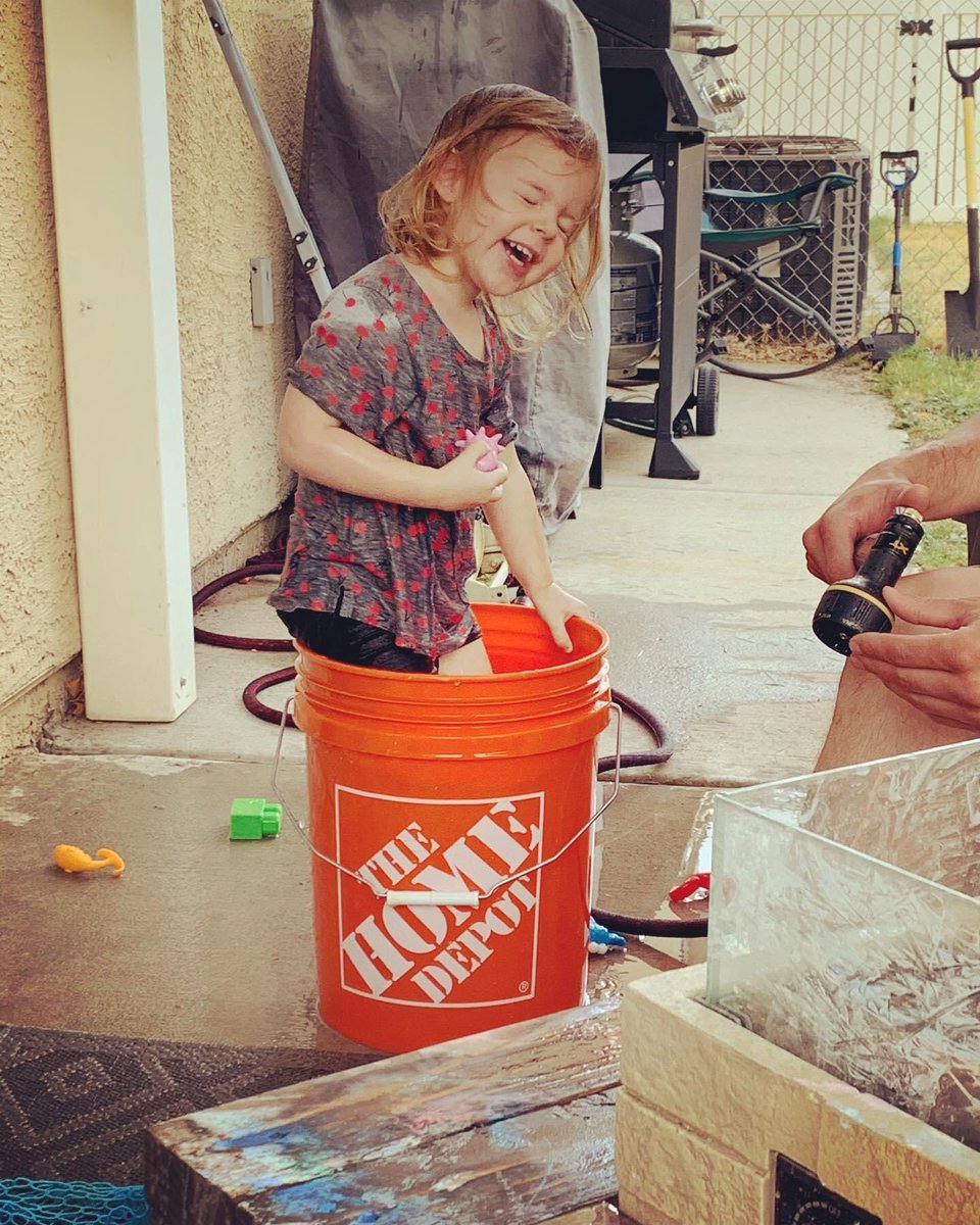 My grand daughter Ella’s best try at Home Depot spokes model! #HomeDepot #USAF #family