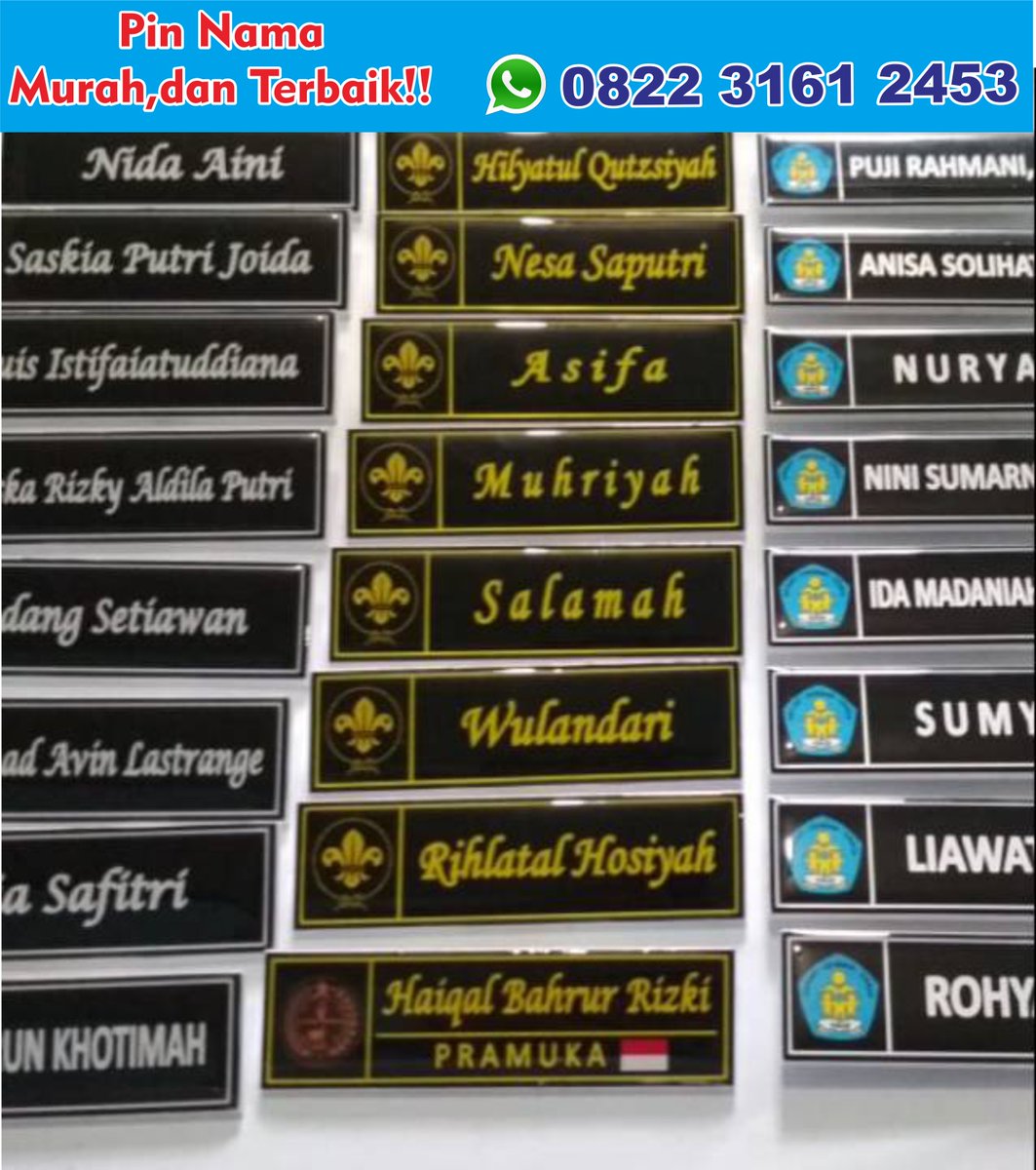 Produsen Pin Nama Nama Pin Twitter