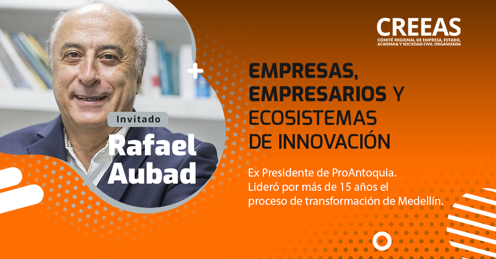CREEASLL's tweet photo. [WEBINAR] 🔴 Rafael Aubad, invitado de #AltoImpacto, nos contará sobre el liderazgo del sector empresarial que ha llevado a esta ciudad a ser considerada una de las más innovadoras del planeta. 🌎
Inscríbete aquí: https://t.co/Vn3Xuqb0KU
#LaLibertadINNOVA #InnovarParaReactivar https://t.co/pcWzcbwQjX