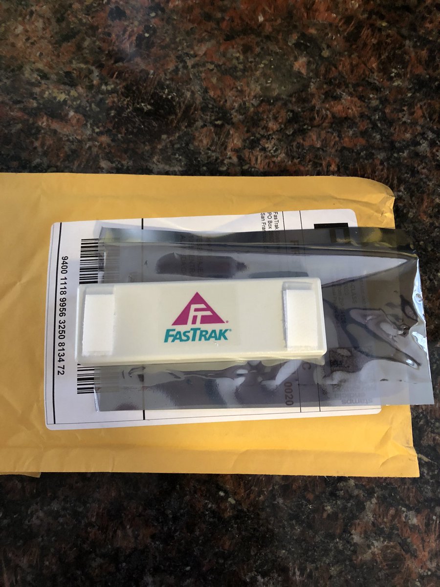 TessaBajema's tweet image. Our first year anniversary in the #BayArea came and went amidst the pandemic, but my #FastTrak for tolls really makes me feel like a local now!