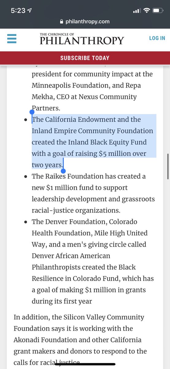 karthickr's tweet image. When the tag-team work we do in the IE lands in the pages of the Chronicle of Philanthropy 🔥✊🏽
#BlackEquityFund #TrustBasedPhilanthropy 

philanthropy.com/article/Founda…

blackequity.org/fund/