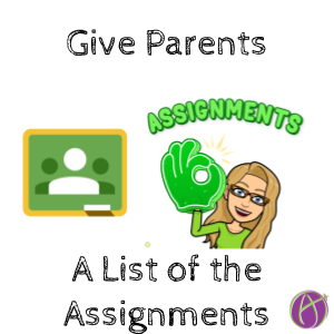alicekeeler's tweet image. Google Classroom: Give Parents a List of Assignments - alicekeeler.com/2020/07/22/goo…
