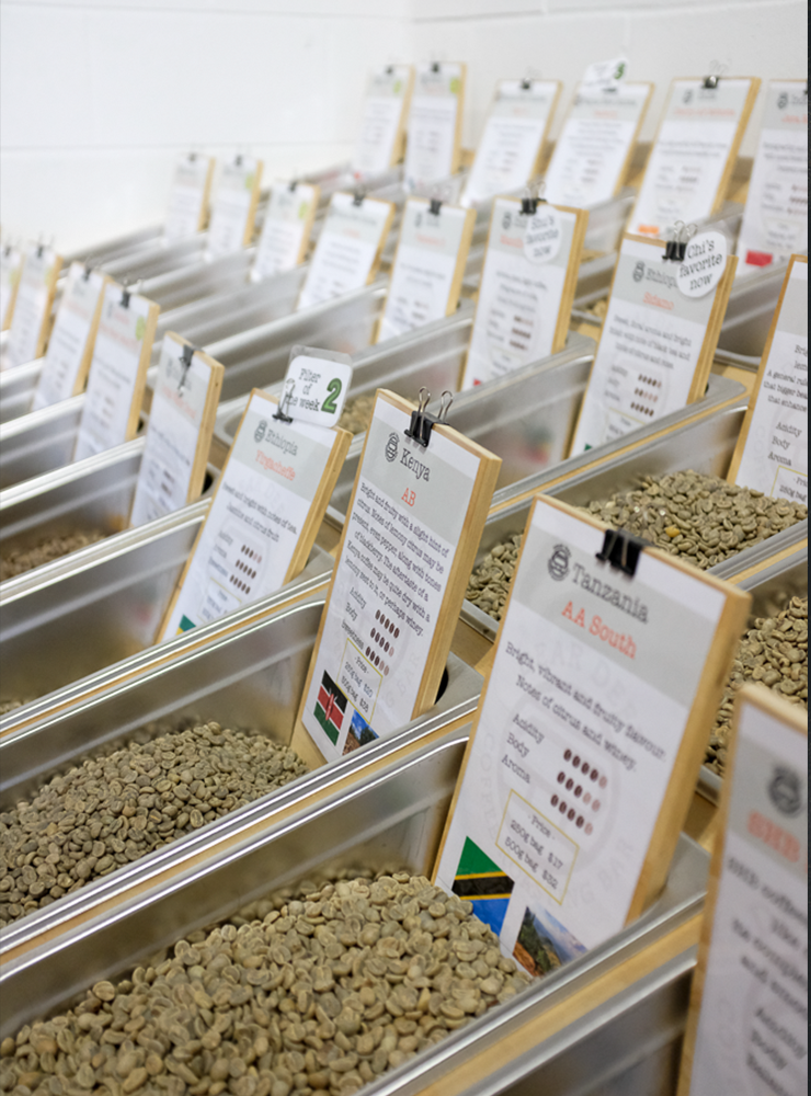 Aucklanders, you are sleeping on this gem: at Dear Deer, you can choose your coffee beans from a selection of more than 30 and have them roasted and ground in front of you while you sip a flat white.

More info here:
dish.co.nz/restaurant-rev…