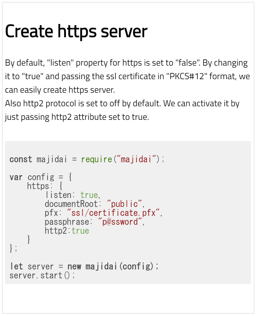 _dakc_'s tweet photo. Create Https Server By Using #majidai 

https://t.co/aYSbrxm3FU

#nodejs
#javascript
#webdevelopment 
#server 
#webframework https://t.co/fbrLDhD9gV