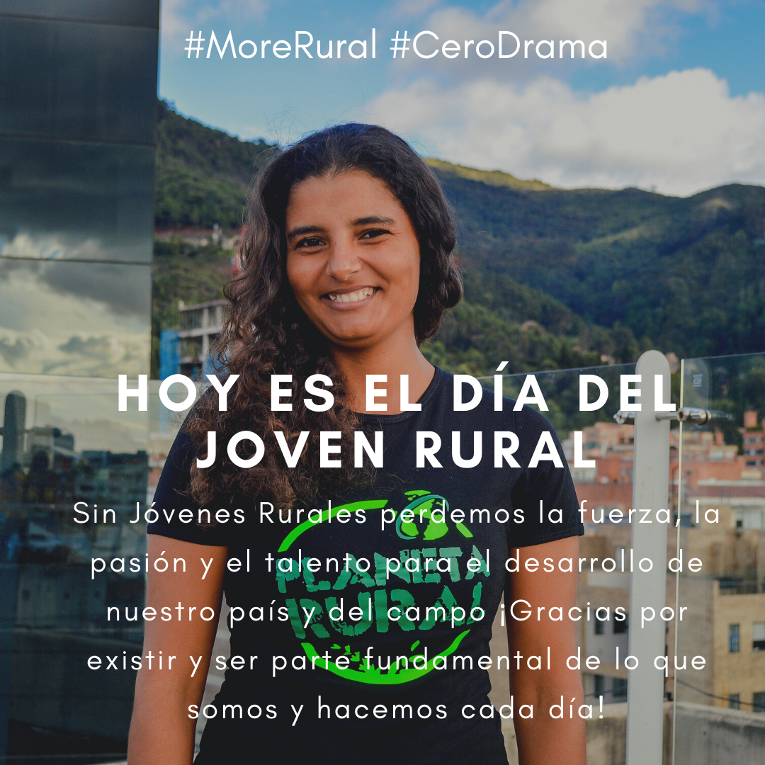 Planeta_Rural's tweet photo. ¡Hoy es el #DíadelJovenRural! ¡Hoy celebramos a cada uno de estos jóvenes que han sido y serán parte de lo que somos y hacemos cada día! #VivaloRural #SoyJovenRural #morerural @RedJovenRural @Redajic @RedSuenca @RedAgroecologos @IFAD @IFADespanol https://t.co/1EDWmYrzv5