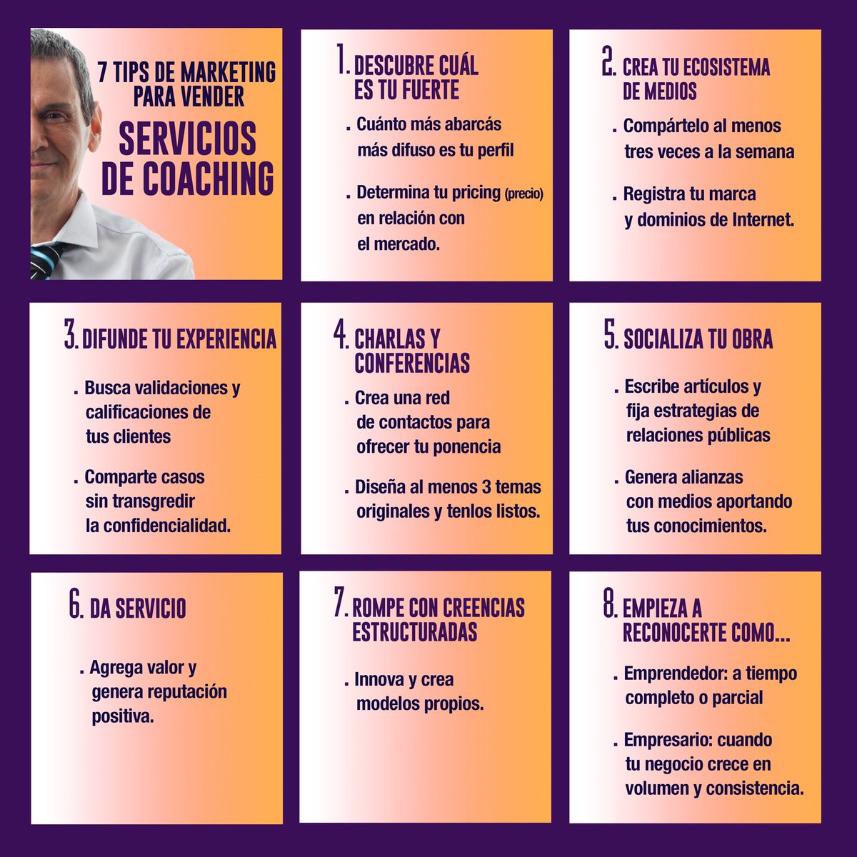 danielcolombopr's tweet photo. • 7 #tips de #marketing para vender servicios de #coaching 

(También puedes aplicarlo para cualquier otro intangible) 

#coach #marcapersonal #branding https://t.co/tDVzdev2rN