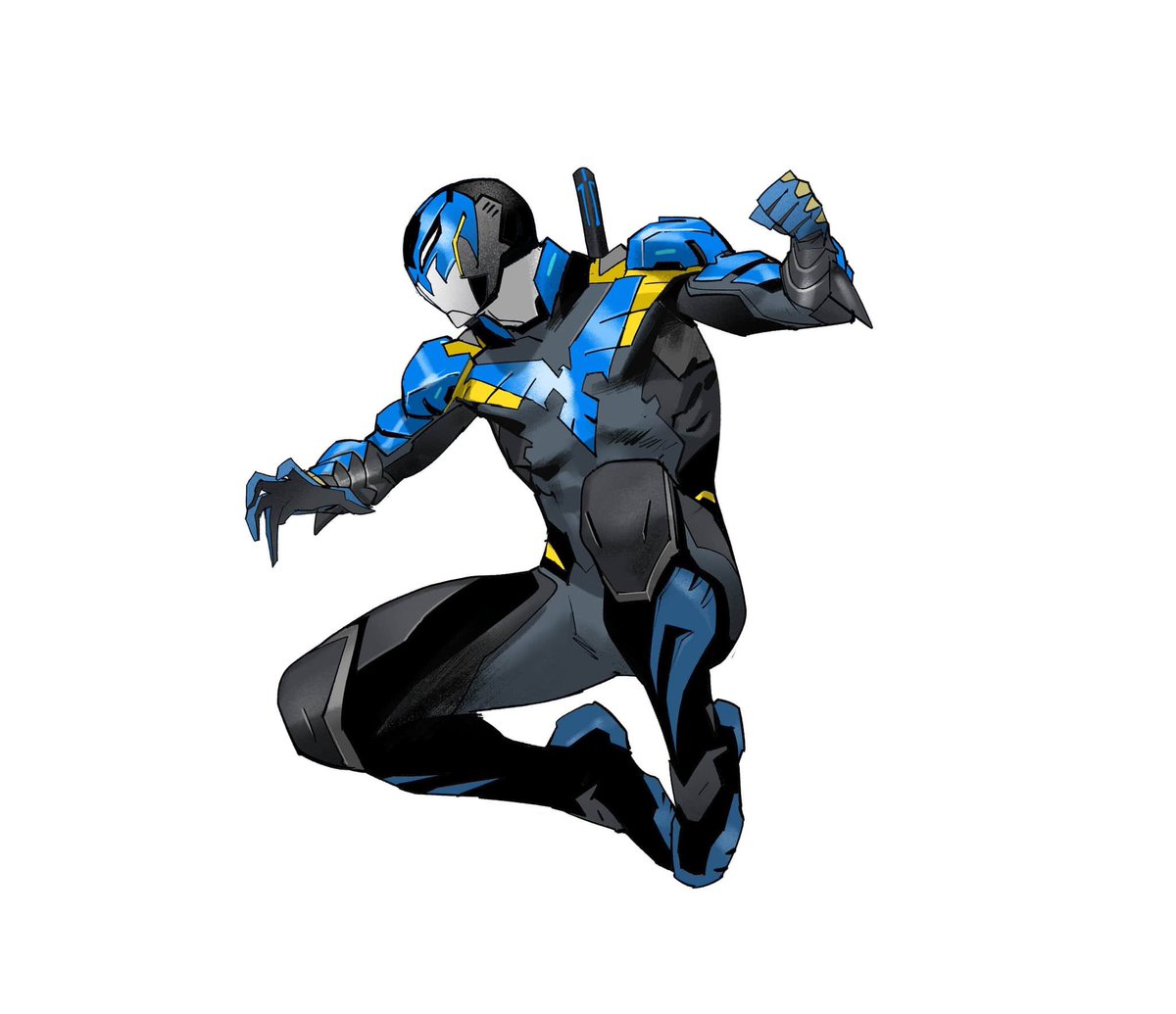 Danmora_c's tweet image. Tokusatsu #Nightwing