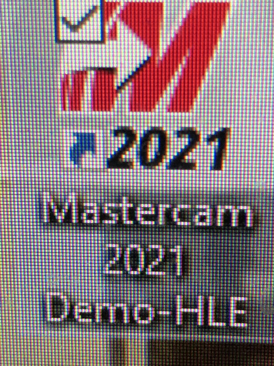 BovaSbova's tweet photo. Just loaded our newest version of MasterCam. Can’t wait to show to the Man-Tech students.@HenryAbbottTech https://t.co/fwkXPqBw7G