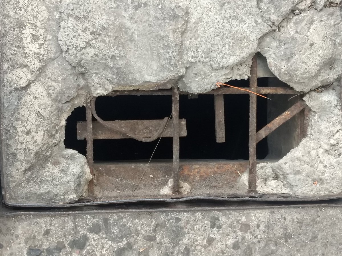 MBixlermx's tweet photo. @TELMEXSoluciona Aquí es donde he visto que hacen reparaciones. El candado está abierto. El registro donde está el cableado tiene la tapa rota, y adentro se puede ver agua https://t.co/TA3IBSS0Jd