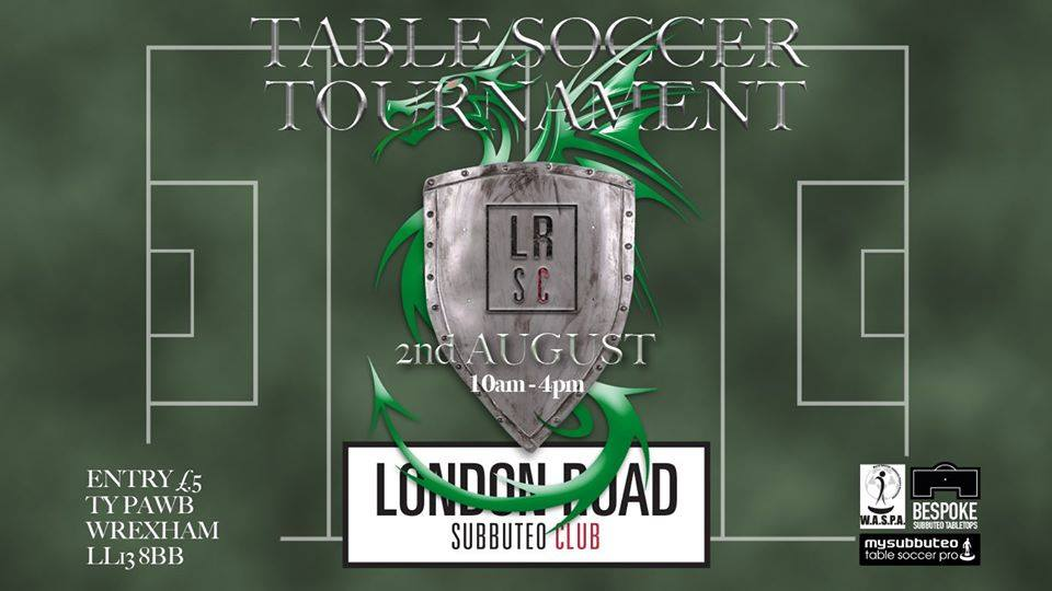 LondonRoadSC's tweet photo. Subbuteo Table Soccer , returns to North Wales 👇⚽️😍 https://t.co/TzYCydSSQG