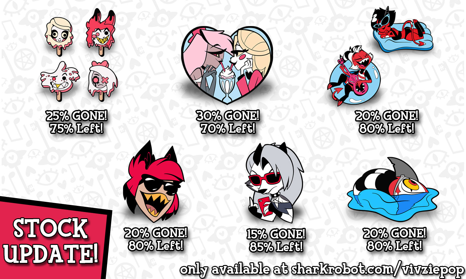 Hazbin Hotel Helluva Boss UPDATES On Twitter: Here Are All The Pins In