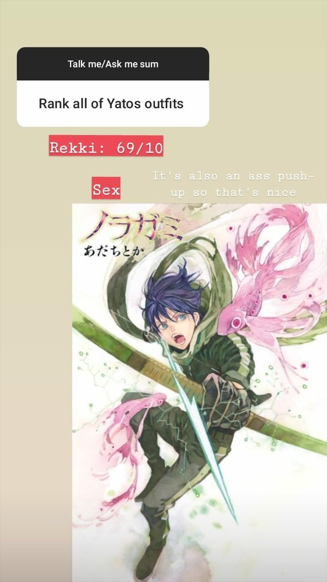 Rating Yato's outfits because i have nothing better to do,A THREAD: