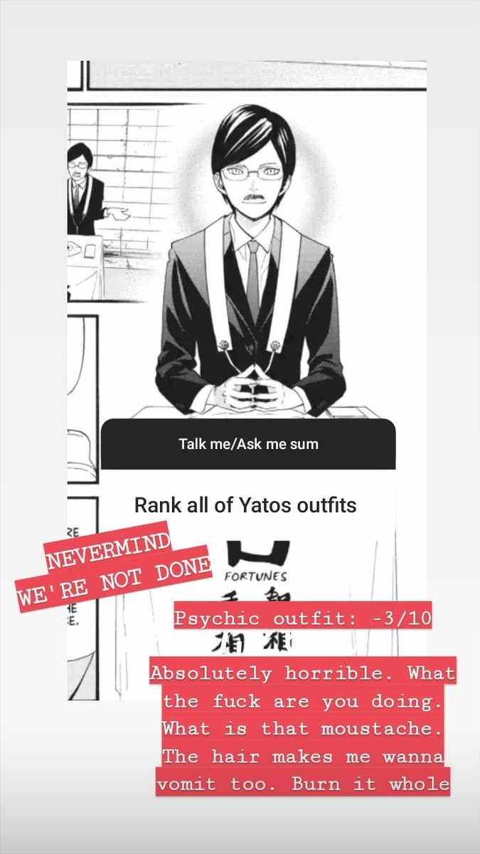Rating Yato's outfits because i have nothing better to do,A THREAD: