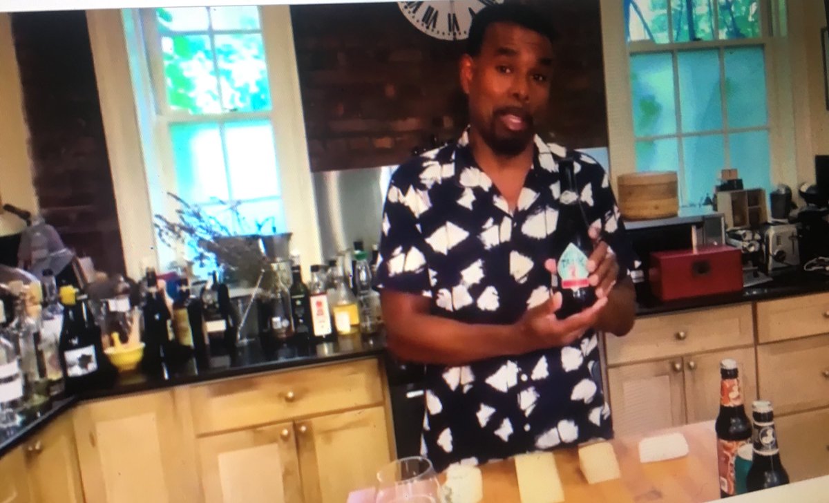 Guess who showed up at <a href="/foodandwine/">Food & Wine</a> #FWClassicAtHome? <a href="/Boulevard_Beer/">Boulevard Brewing Co.</a> Tank 7!