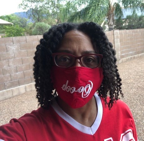 TucsonDelta's tweet photo. Tucson Alumnae Chapter members stand with Soror &amp; Mayor, Keisha Lance Bottoms!
#DeltasInTheDesert
#PowerInOurVoice 
#SororsInSolidarity 
#DontMessWithTheReds https://t.co/poCxZVHVTw
