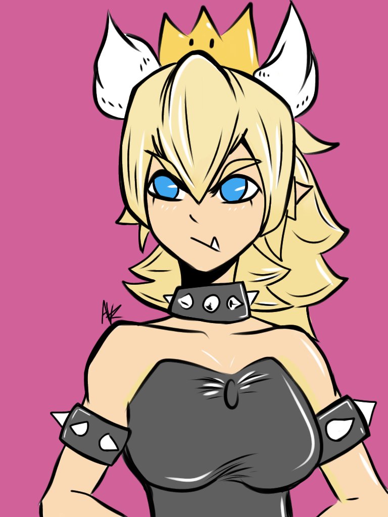 MrWhateverX's tweet photo. I can draw this death meme ?

#SuperMario #bowsette #queenbowsette #MarioBros #sketch #draw https://t.co/8IajV0fIQj