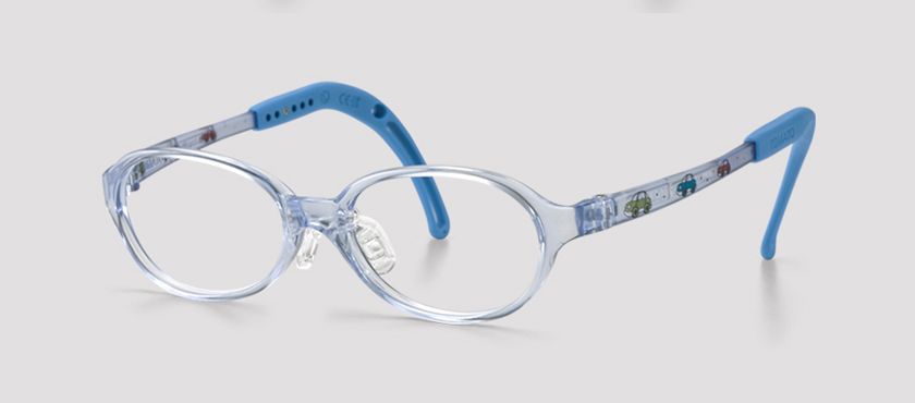 This is TKAC3, eyesize 40.  This adorable frame has cars on the sides, perfect for your littles who are OBSESSED with all things that go!  $199 for single vision lenses, $225 for bifocal lenses.  #vlcchampions #visiontherapyworks #tomatoglassesusa #sale