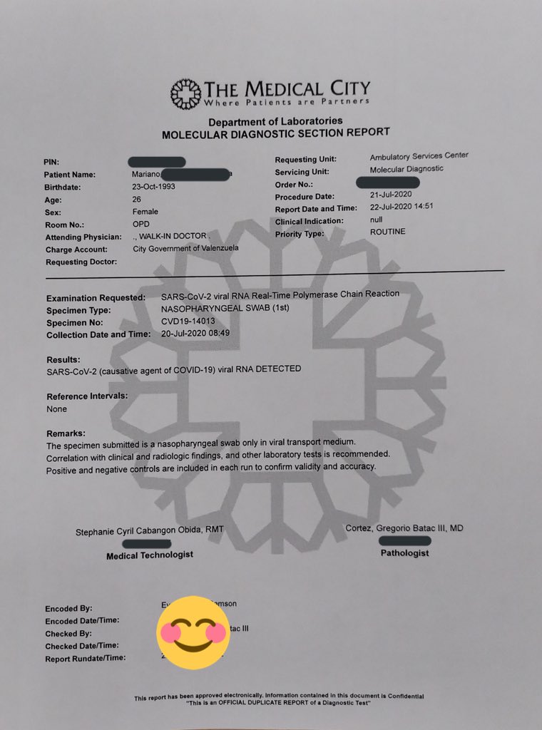 I just want to share also that I did both rapid and swab. Came out negative on the rapid and positive on the swab. To save more time, energy and money, I suggest go for swab na. Rapid - July 16 Swab care of CESU  @valenzuelacity (free of charge) - July 20