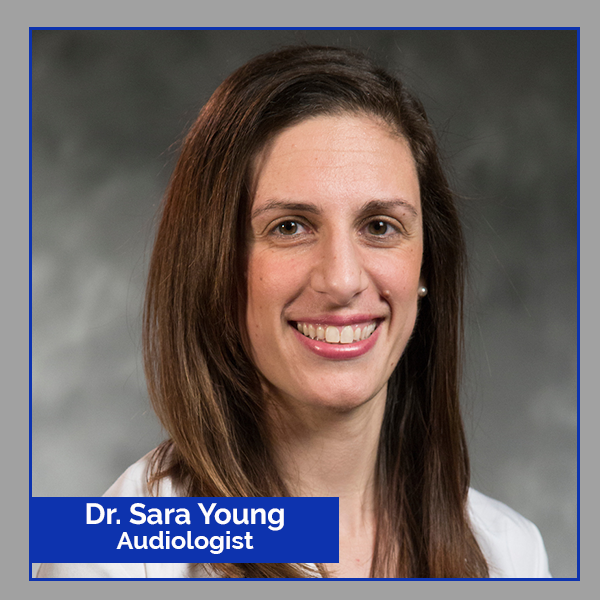 NCEENT's tweet photo. #MeetYourProvider Dr. Sara Young. She’s an audiologist who specializes in hearing tests and hearing aid fittings. Dr. Young works in our N. Durham &amp; Chapel Hill offices. Schedule an appointment via Duke MyChart or call 919-595-2000.  Details: https://t.co/aLLpzQy8lP
#hearingaids https://t.co/619yaq9cfC