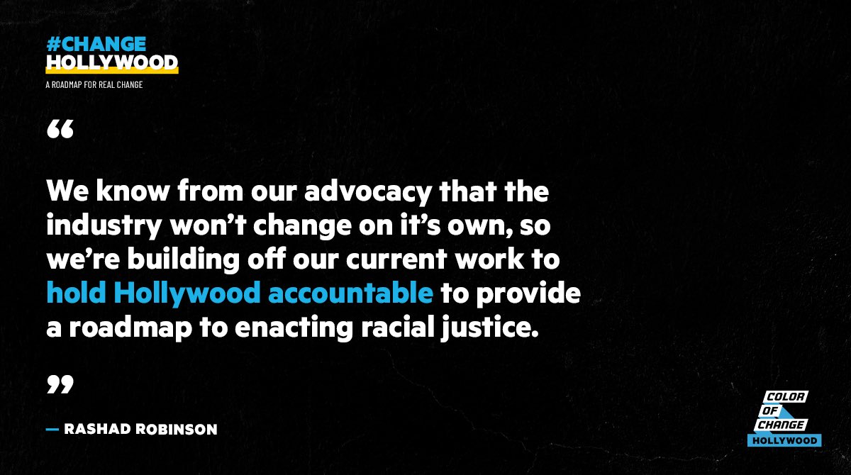 We are all accomplices in this fight to transform Hollywood.Our power is beyond measure. Our stories shift culture. S/O to real ones  @ava  @kendrick38  @tessathompson_x  @WeBldPwr for their calls to action. "The industry won’t change on its own!" -  @rashadrobinson  #ChangeHollywood