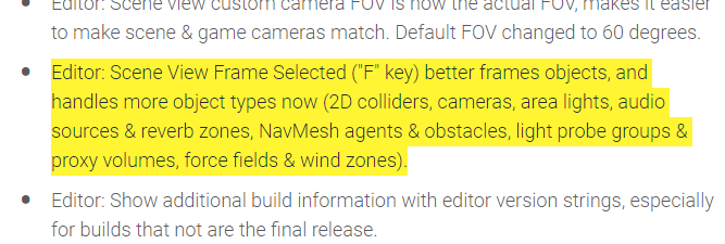 this is a pretty nice change - not that ive ever notice F to Frame fail much