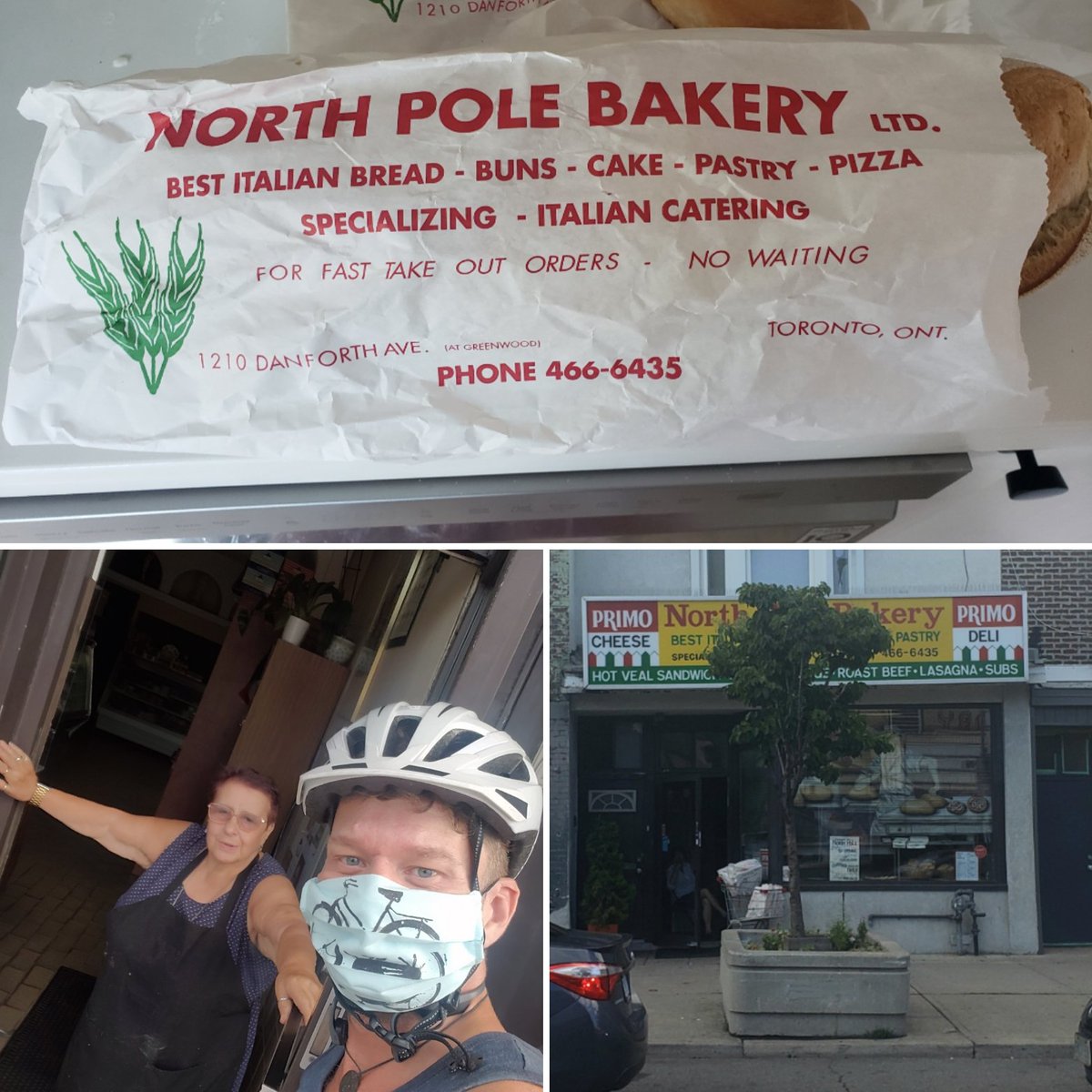 DaveLikesBikes's tweet image. As awesome as #DestinationDanforth is going to be once complete, there&apos;s no denying construction can be tough on small businesses

North Pole Bakery at 1210 Danforth and others along this stretch could use some support while construction continues! 
🚲❤️🥖

#BikeLocalShopLocal