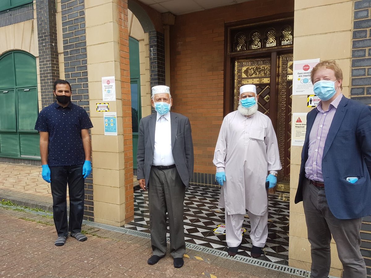 Very impressed with the COVID-19 measures put in place by <a href="/FeMmosque/">Peterborough Mosque</a> and other mosques in #Peterborough after my visit today. Read all about at the link below but it must be the equal of any institution in the City!  facebook.com/29386456122654…