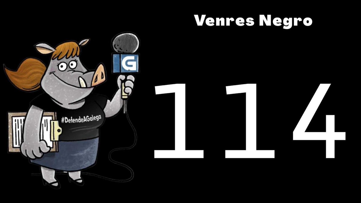 📌Manipulación.
📌Ocultación.
📌Falta de rigor.
📌Supresión da información local.
📌Desmantelamento.
📌Deterioración dun servizo público esencial.
#VenresNegro114CRTVG
#DefendeAGalega