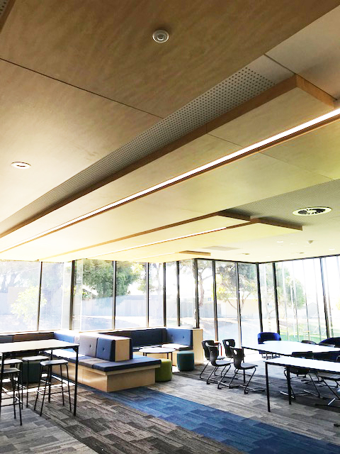 decorsystemsAU's tweet photo. The dedicated team of craftsmen at Decor Systems worked diligently to provide a modular system featuring mitre-jointed edging to the upturns of these feature ceiling panels.
https://t.co/qnoZE3gpn1
#acoustic #architecture #interiordesign #decoration  #bespoke  #timber #walls https://t.co/VWXoifubYN